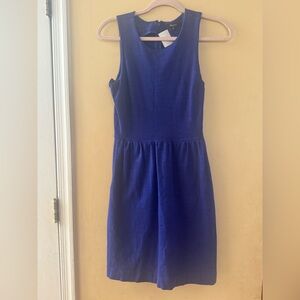 Madewell Royal Blue Sleeveless Dress, XS